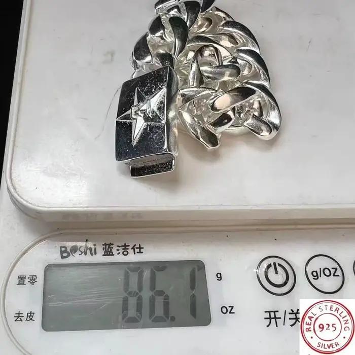 Bracelet torsadé en argent tibétain 925