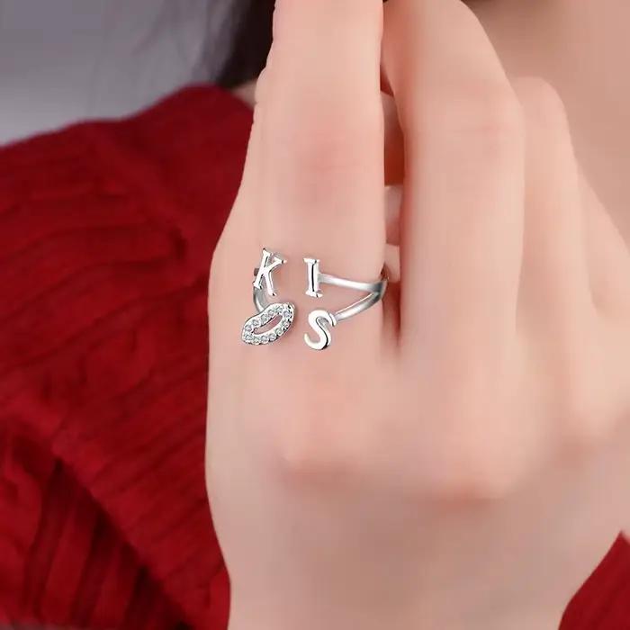 LYNNE – bague en argent Sterling 925 pour femmes et filles
