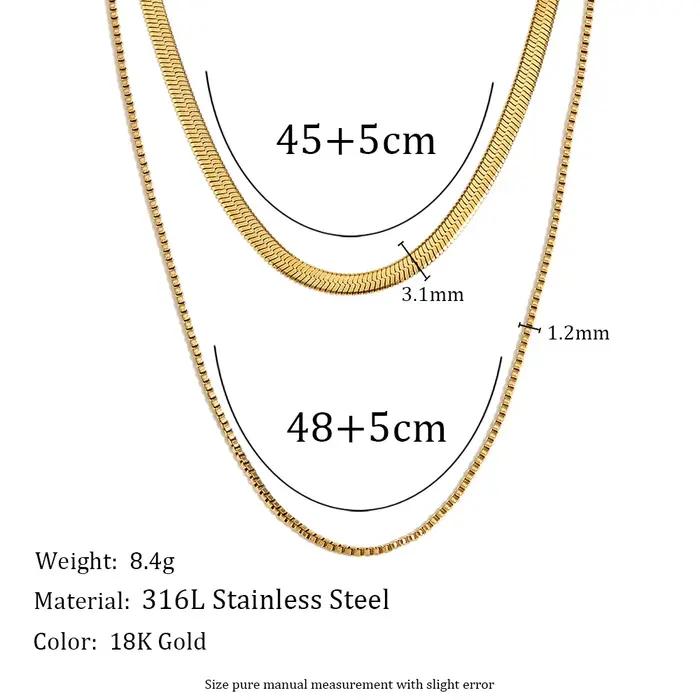 E.B.belle-Collier plaqué or 18 carats pour femme