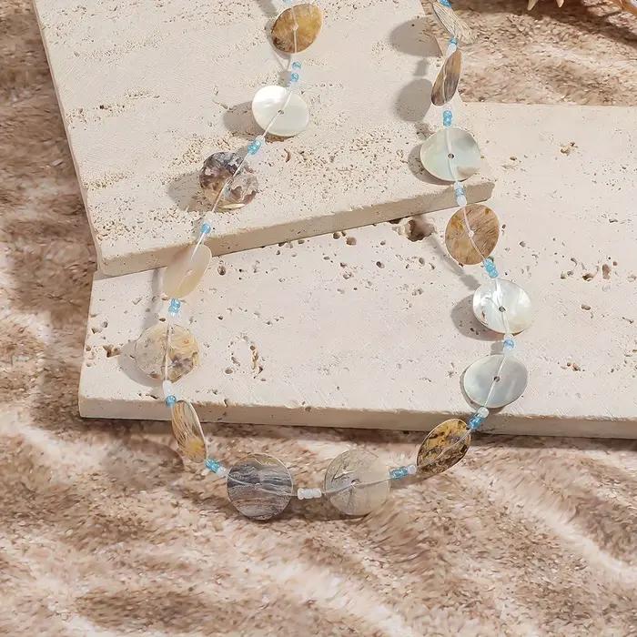 Chaîne de taille en coquillage de mer pour femmes, accessoires de bijoux simples à la mode, cadeau de fête, nouveau Style 2026