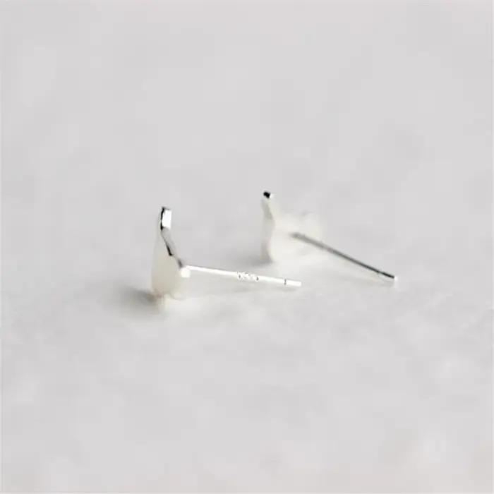 Boucles d'oreilles en argent regardé 925 pour femme motifs animaux de compagnie mignons bijoux modernes élégants pour occasions formelles
