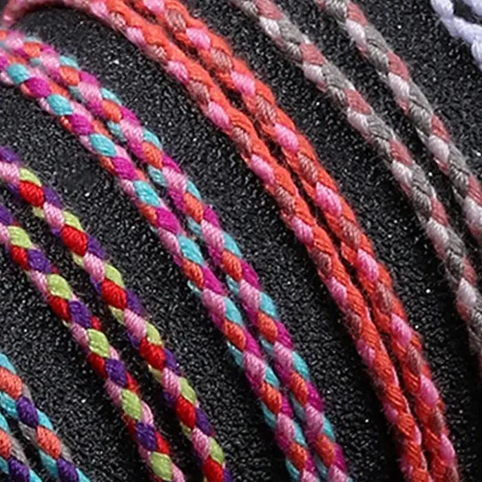 Bracelets Bohèmes Tissés à la Main Imperméables Réglables Pour Hommes et Femmes Occasions Spéciales Activités Nautiques