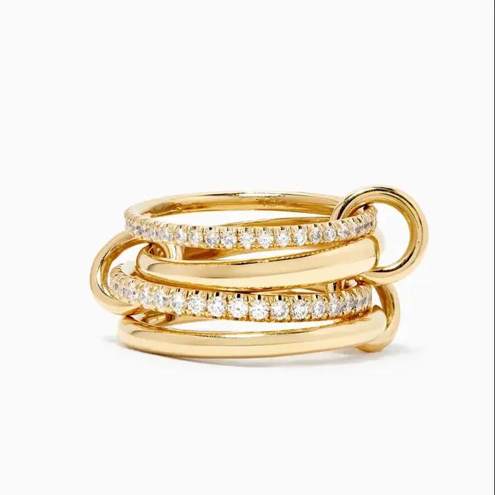 Bague de luxe en argent Sterling 925 pour femmes