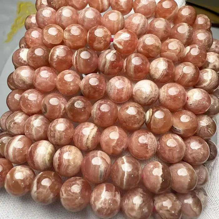 Prestyle – Bracelet en Rhodochrosite naturelle argentine AAAA