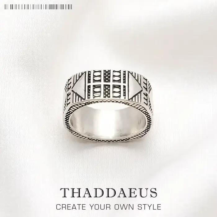 Bague porte-bonheur Ethno Europe mysticisme, bijoux fins pour femmes et hommes, tout nouveau cadeau