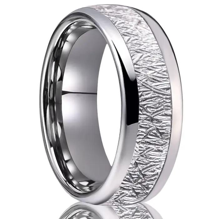Bagues de fiançailles de mariage bague femme luxe bijoux femmes bague en tungstène joyeria anillos h