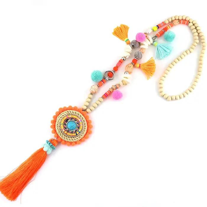 JAASA – collier long fait à la main pour femmes