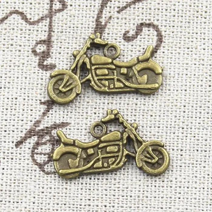 Pendentifs antiques en bronze plaqué argent pour bijoux personnalisés et décoration de véhicules occasions spéciales