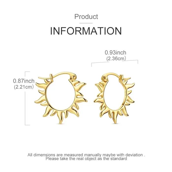 Boucles d'oreilles en argent Sterling 925 pour femmes