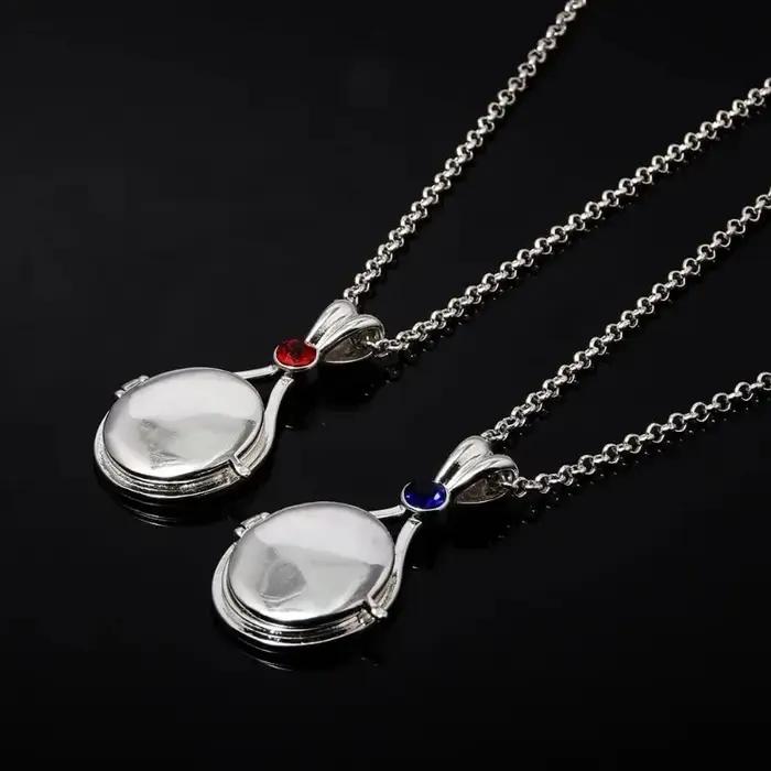 Collier sirène acrylique en forme de pendentif H2O pour femmes et filles trois styles de colliers océaniques fantaisie