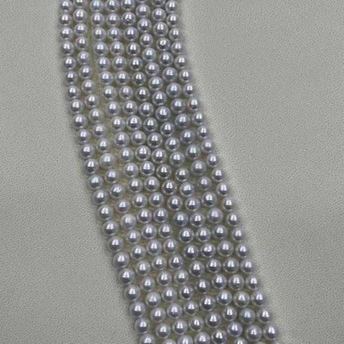 Collier de perles d'eau douce naturelles AAAAA de 8-9 mm