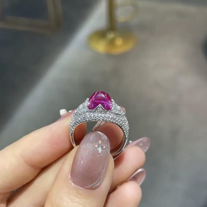 Wong Rain – bague vintage en argent sterling 100% 925