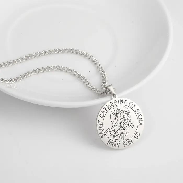 Dawapara – collier de médaille de Saint-christ