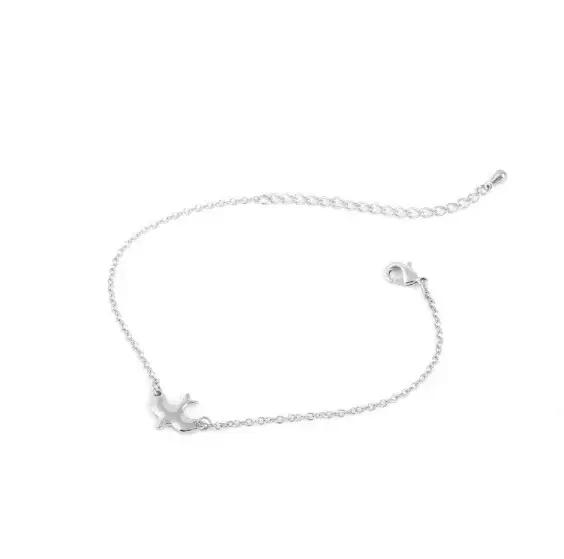 Bracelet colombe oiseau minuscule colombe de paix