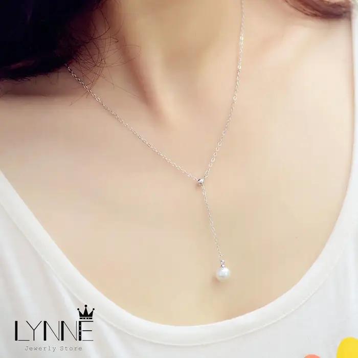 JOElegant-Collier pendentif perle pour femme