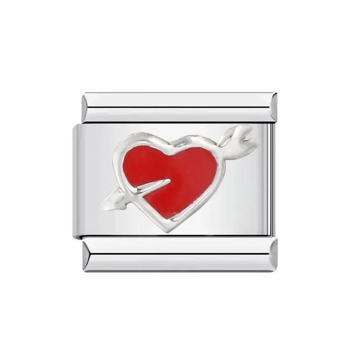 URING Y2k Bracelet à breloques italien liens coeurs amour amant chaîne à main Bracelet pendentif bri