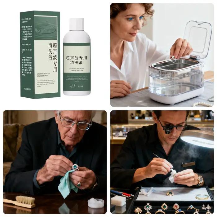 Solution nettoyante pour bijoux 50/120ml pour l'or