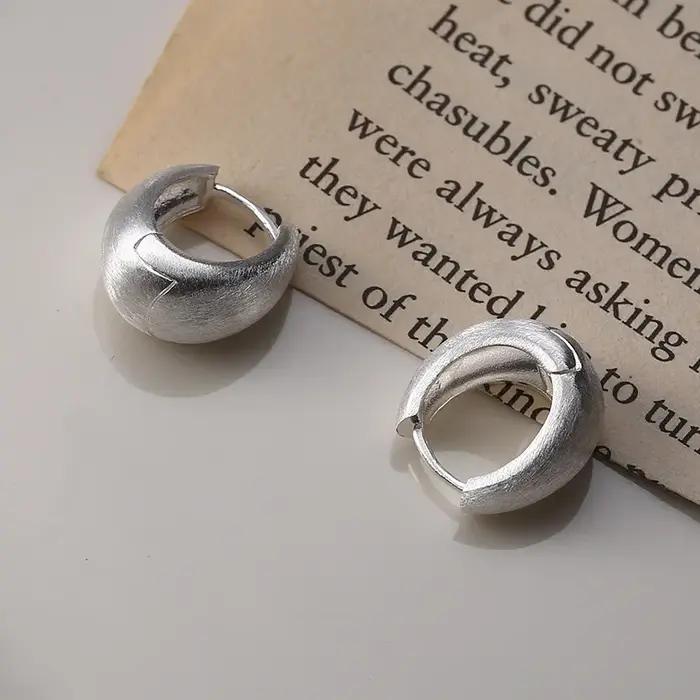 BF CLUB – boucles d'oreilles Vintage en argent Sterling 925 pour femmes