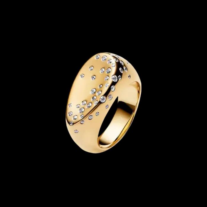 Bague Papillon et Abeille Scintillante en Argent S925