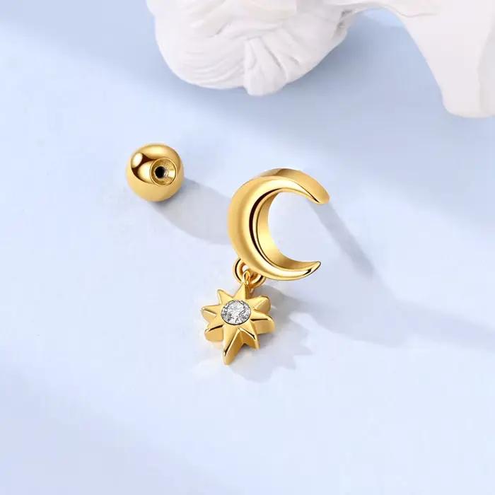 Boucle d'oreille en argent Sterling 925, trèfle à quatre feuilles, œil porte-bonheur, pour femmes, bijoux fins, cadeaux d'anniversaire