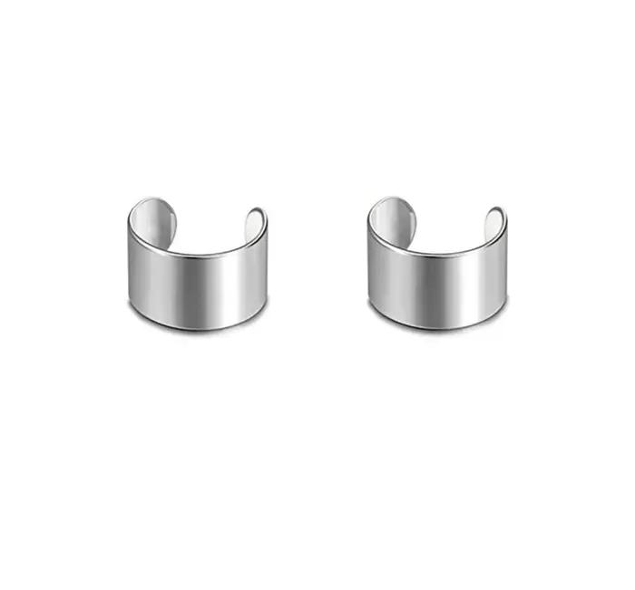 Boucles d'oreilles gothiques non percées pour femmes et hommes, clip de cartilage d'oreille, manchet