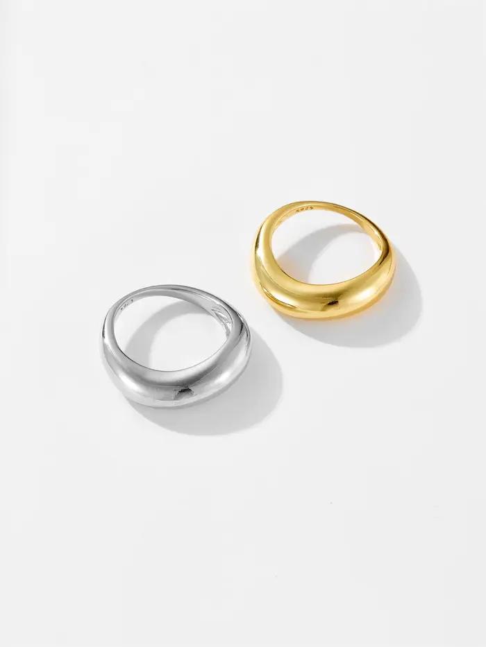 DPLAOPA – bague en argent Sterling 100% pour femmes