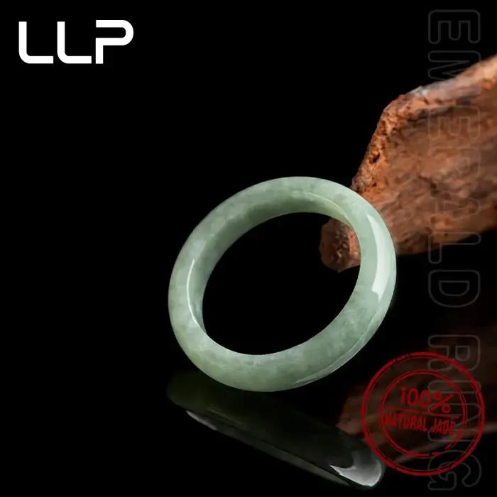 Bague en jadéite de qualité A naturelle pour femmes symbole de bonne chance classique et moderne pour usage quotidien et occasions spéciales
