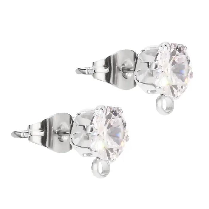 Crochets de boucle d'oreille de couleur or pour femmes