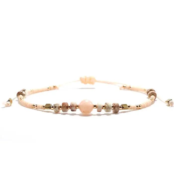 Nouveau bohême femmes chaîne Bracelet à la main tissage perles de rocaille Bracelet turc Braslet pet
