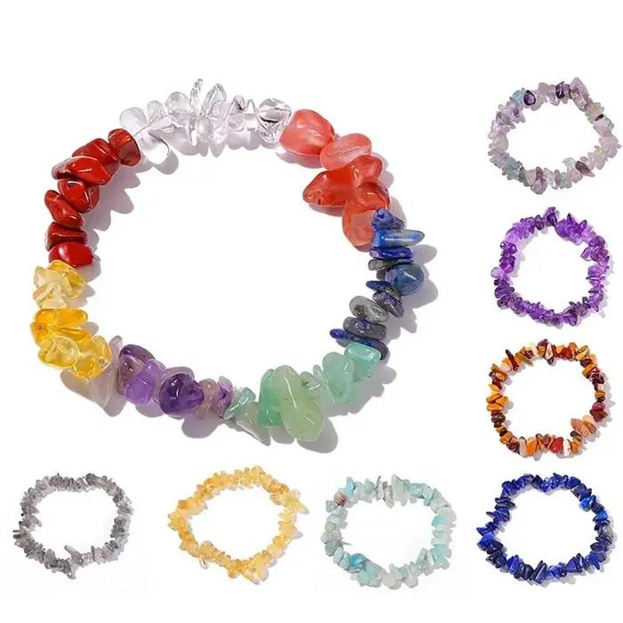 Bracelet de perles commissionné pour femme, bijoux empilables simples, 10mm