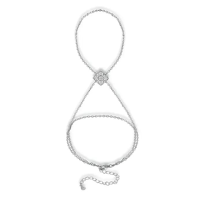 Smyoue certifié tous les Bracelets en diamant de laboratoire Moissanite pour femmes réglable 15-20 c