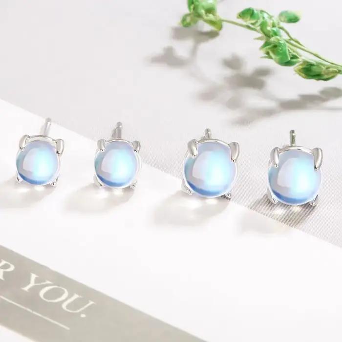 Boucles d'oreilles en argent Sterling 925 pour femmes