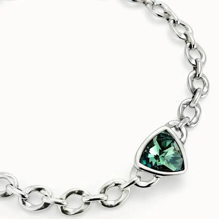 Collier en cristal vert scintillant de haute qualité pour homme et femme, bijou moderne et élégant pour les occasions spéciales et les cadeaux surprises