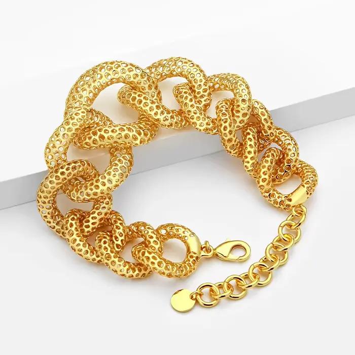 IVOG – Bracelet ajouré géométrique pour femmes