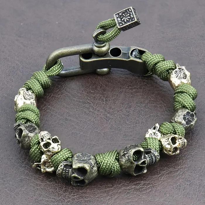 ChimPopméthanol-Bracelets tête de mort pour hommes
