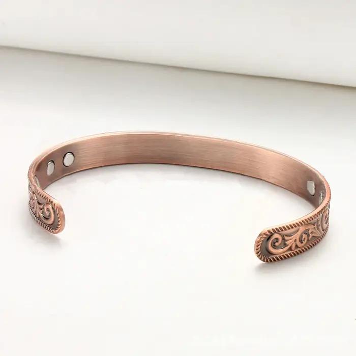 ARADOO – Bracelets en cuivre pur pour femmes