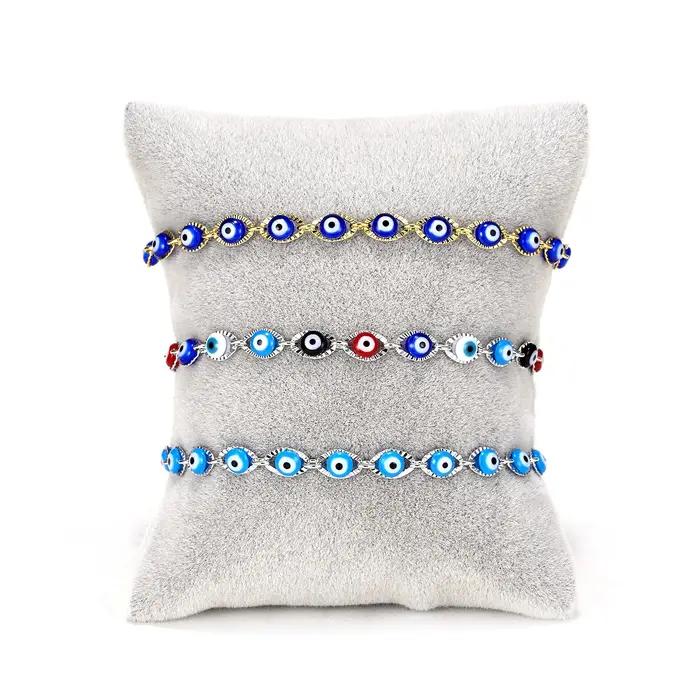 Bracelets porte-bonheur turc mauvais œil pour femmes et hommes