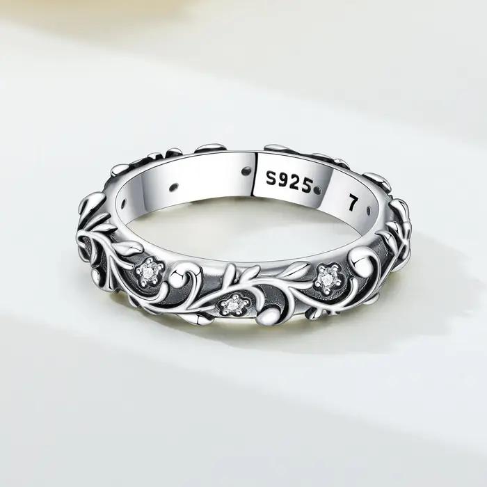 Orstarry – bague fermée en argent Sterling S925 pour femmes
