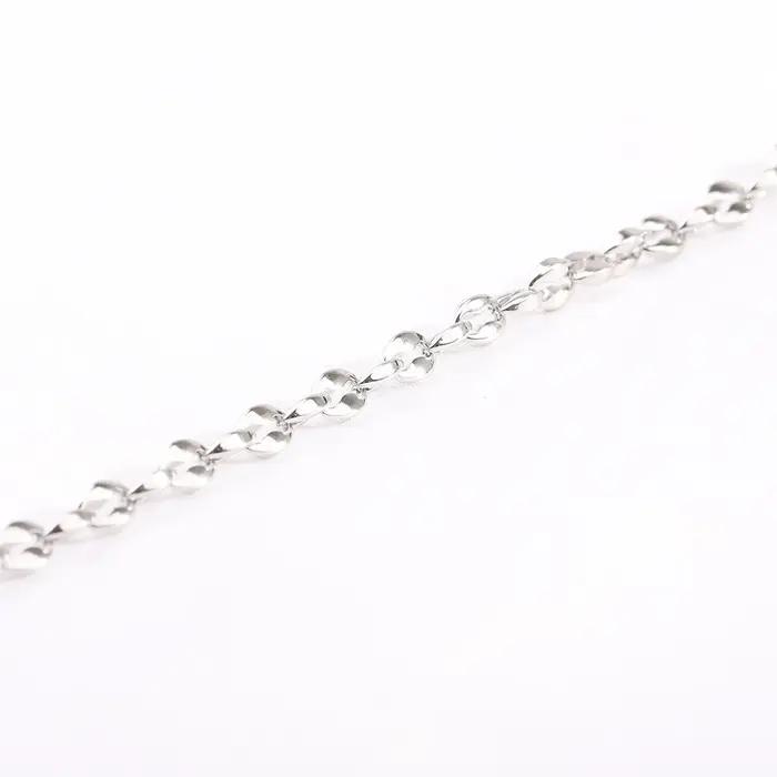 Bracelet tendance en forme de grains de café en acier inoxydable 316L