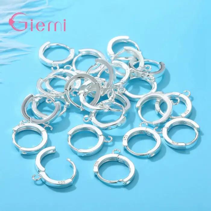 Boucles d'oreilles en argent regardé 925 pour femmes
