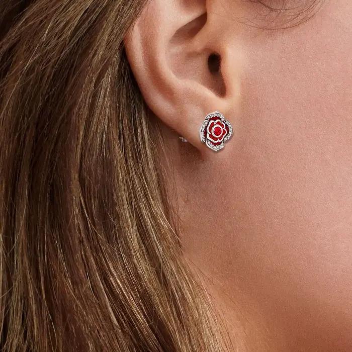 2025 925 boucles d'oreilles en argent Sterling