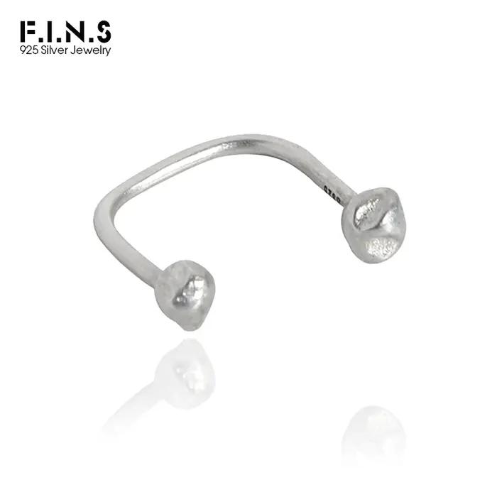 F.I.N.S – bague de doigt en argent Sterling S925