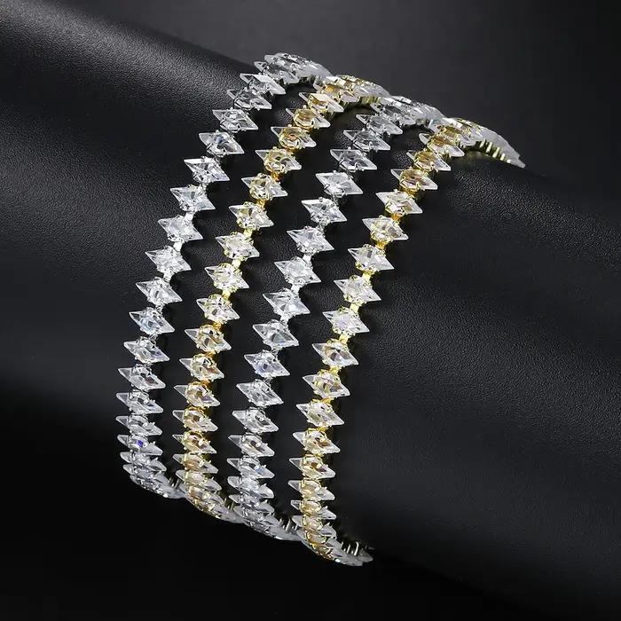 Bracelet de Tennis délicat de luxe pour femmes