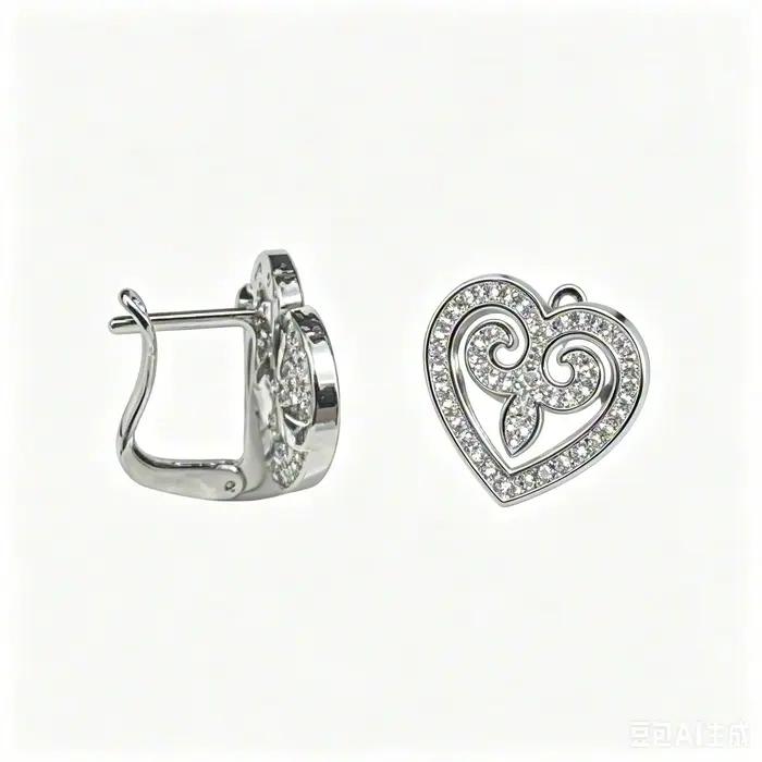 Boucles d'oreilles pendantes et bague en corne de mouton style vintage Khazak pour femme