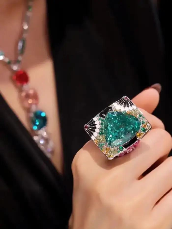 Ensembles de bijoux de luxe en argent 925 pour femmes