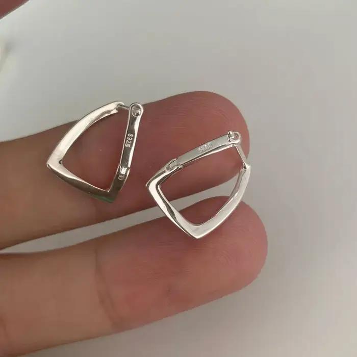XIYANIKE – boucles d'oreilles géométriques carrées uniques pour femmes et filles