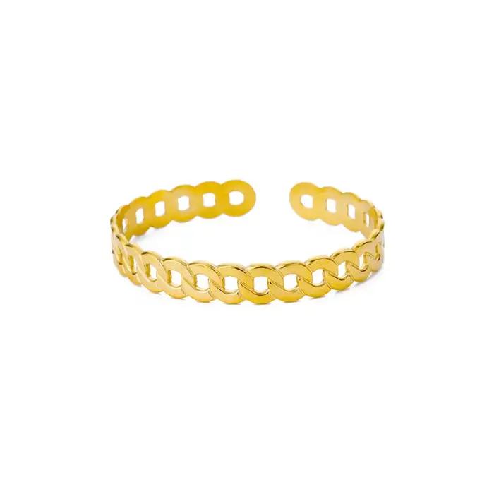 Bracelet serpent en acier inoxydable pour femmes