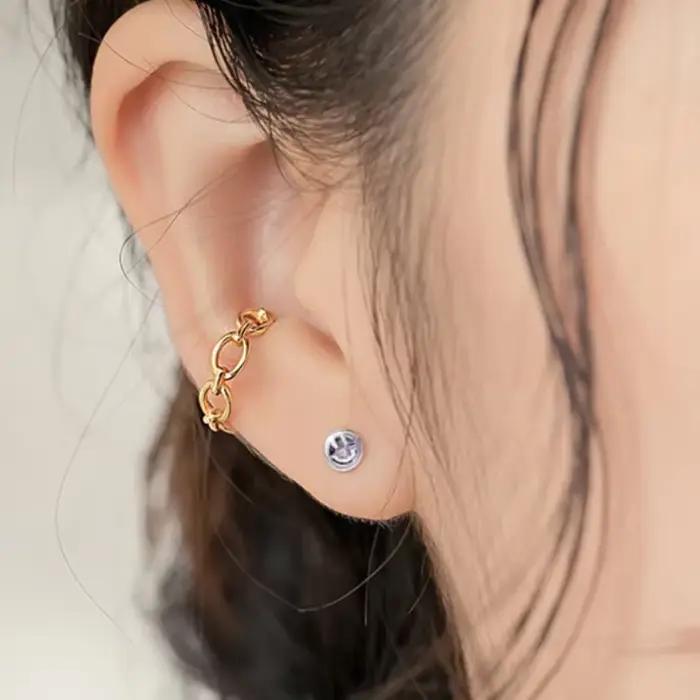 Boucles d'oreilles à tige en argent regardé 925 pour femmes, bijoux piercing coréens, cinq sens, visage souriant, cercle, tendance 2023, vente en gros