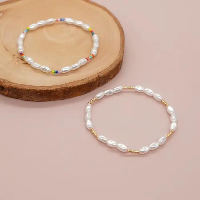 Go2boho-Bracelet de perles de perles pour femme
