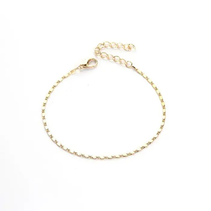 Bracelets de cheville en argent pour femmes, accessoires de plage, bijoux de pied, sandales, mode
